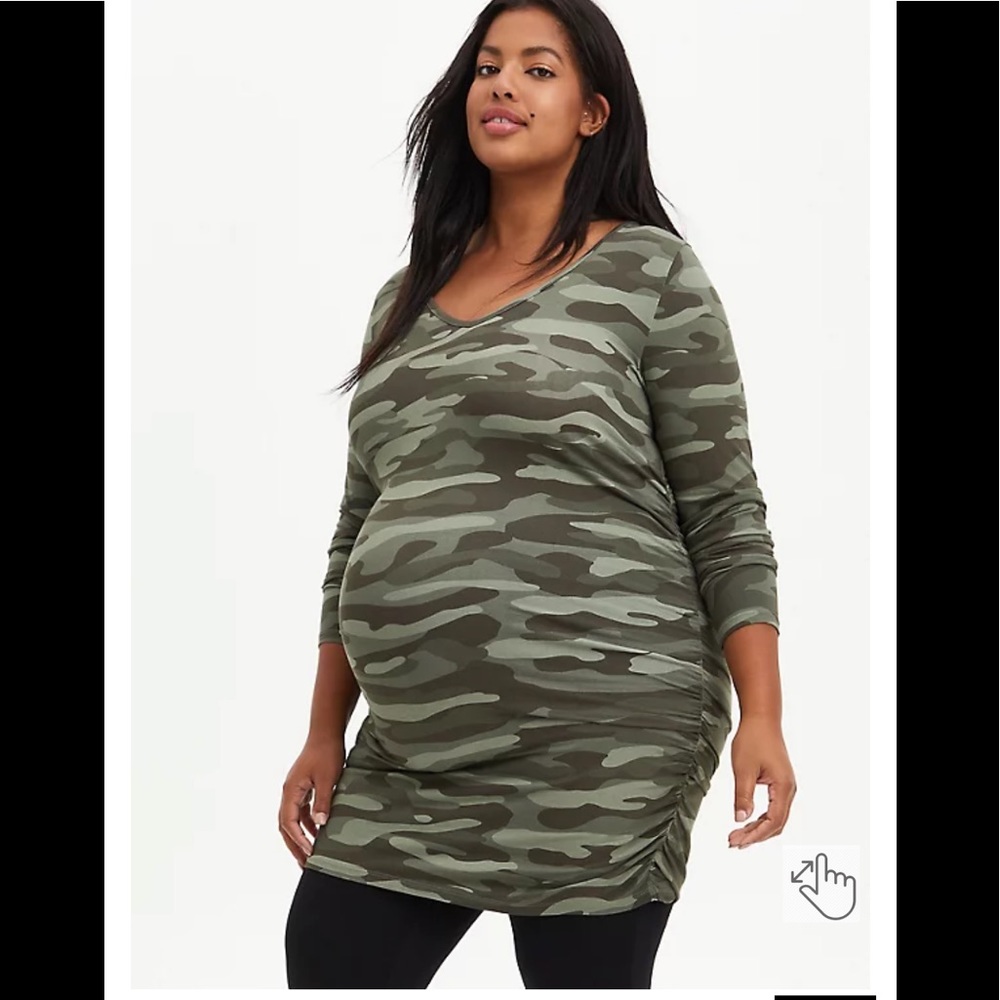 TORRID 4 pc bundle Maternity/Nursing Tunic Tops - Picture 2 of 5